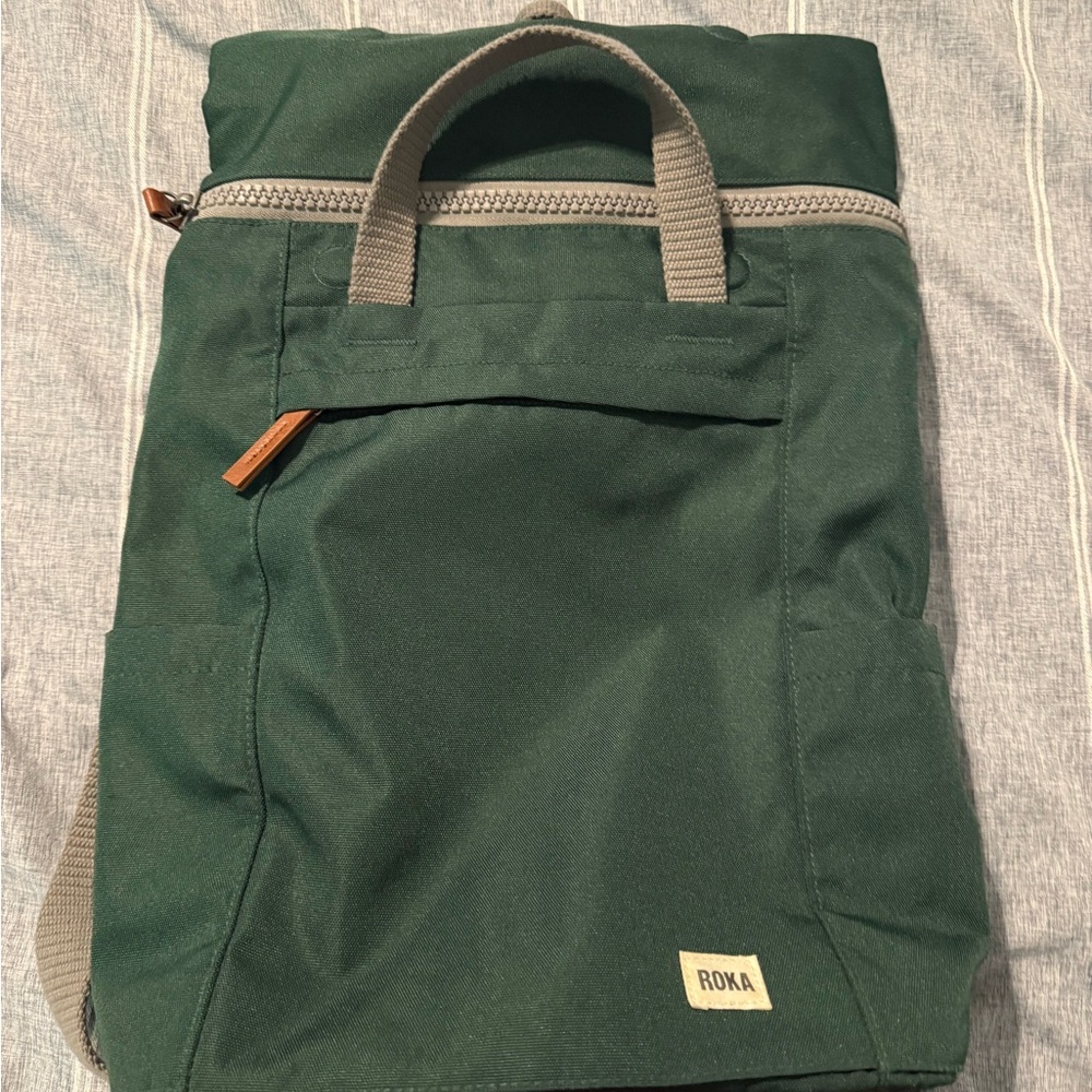 Forest Green Roka Finchley Backpack